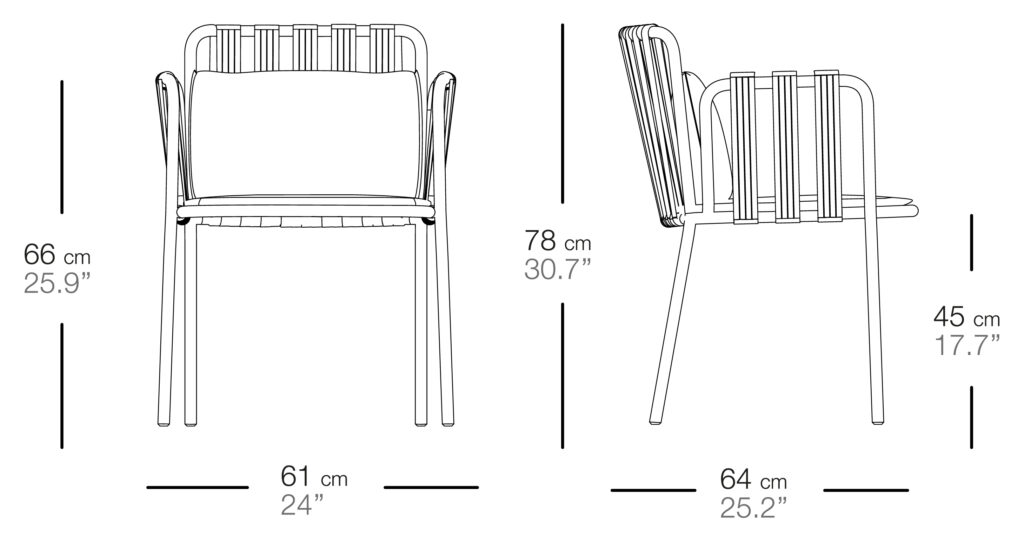 Обеденное кресло Teja Bivaq sun-id-1986050 - Вид №4