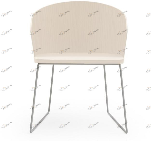 Billiani Кресло из ясеня со стальной основой Fitt hug 050