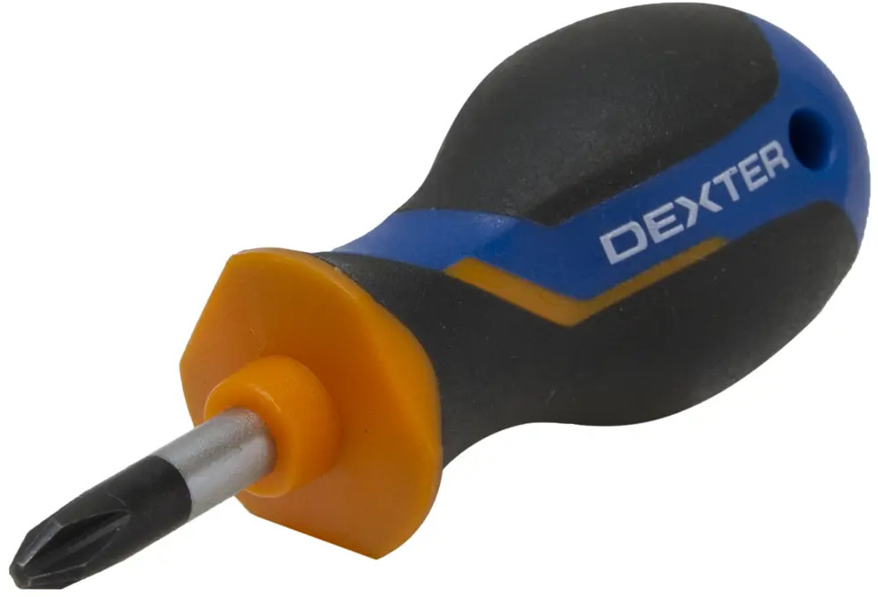 Крестовая отвертка Dexter PH2 с магнитным наконечником 18147561