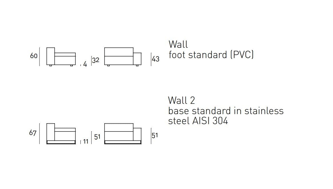 Ткань раскладной диван-кровать Living Divani Wall ARCH-00065916 - Вид №4