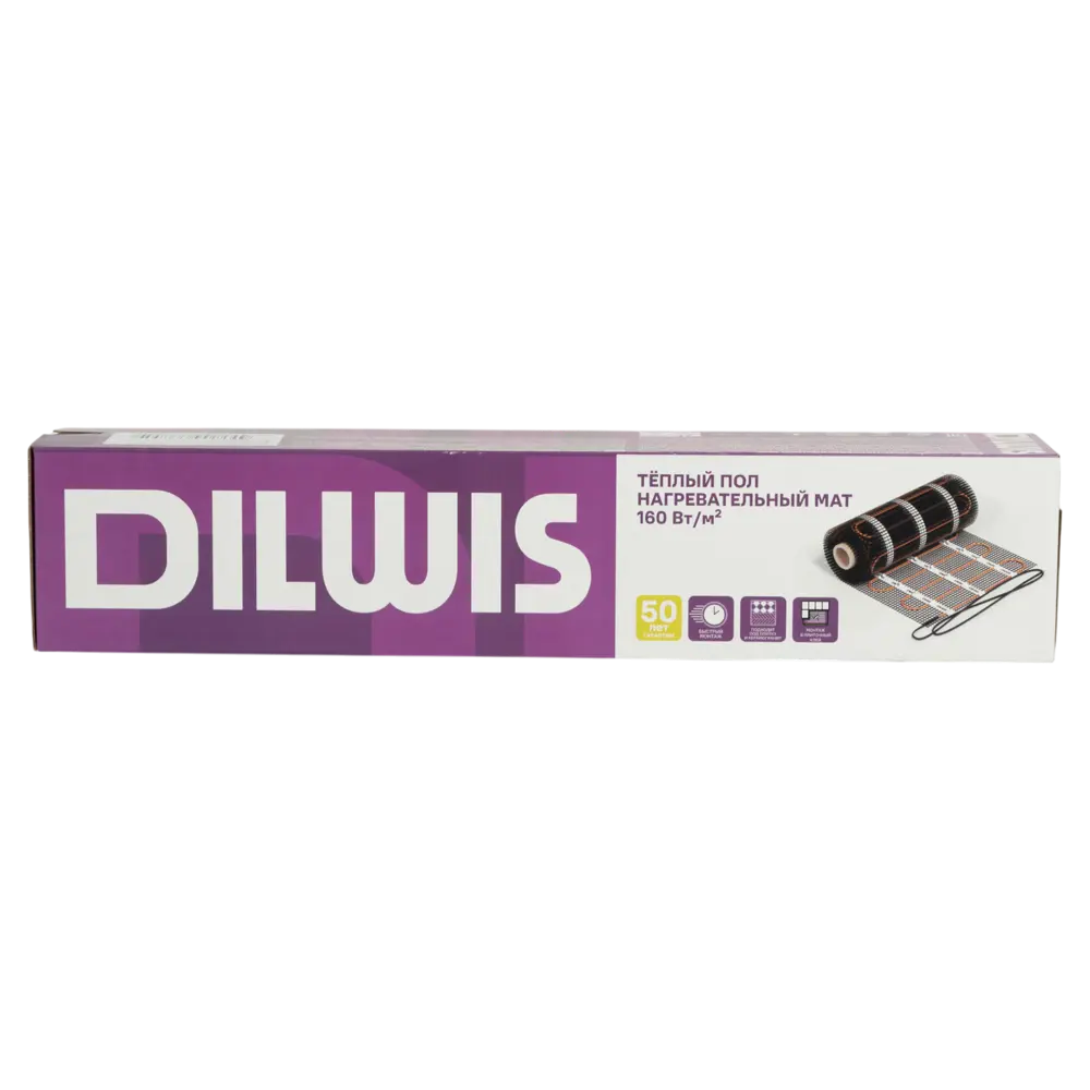 Нагревательный мат для теплого пола DILWIS 1.5 м2 240 Вт 89398459 STLM-2098104  - Вид №3