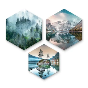 Картина на МДФ Скандинавия 45x52 см 3 шт 85336841 STLM-2080765