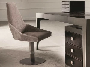 Longhi Вращающееся кресло с кожаной обивкой Loveluxe U 125