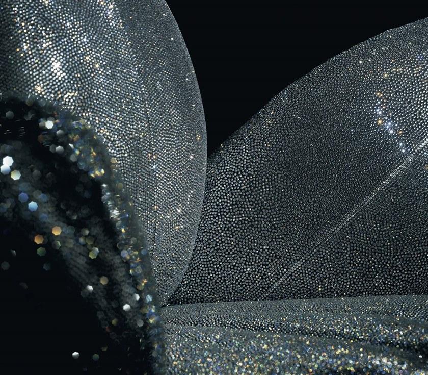 edra Кресло покрытое кристаллами сваровски Diamond sun-id-1351318 - Вид №1