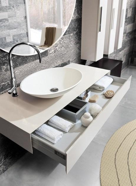 LASA IDEA Настенная тумба под умывальник с ящиками Mariposa sun-id-1390526 - Вид №2