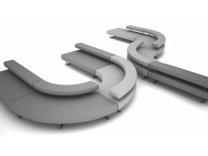 Модульный диван для контракта