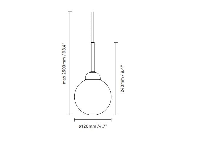 Подвесной светильник из дутого стекла Nuura Apiales ARCH-00069068 - Вид №6