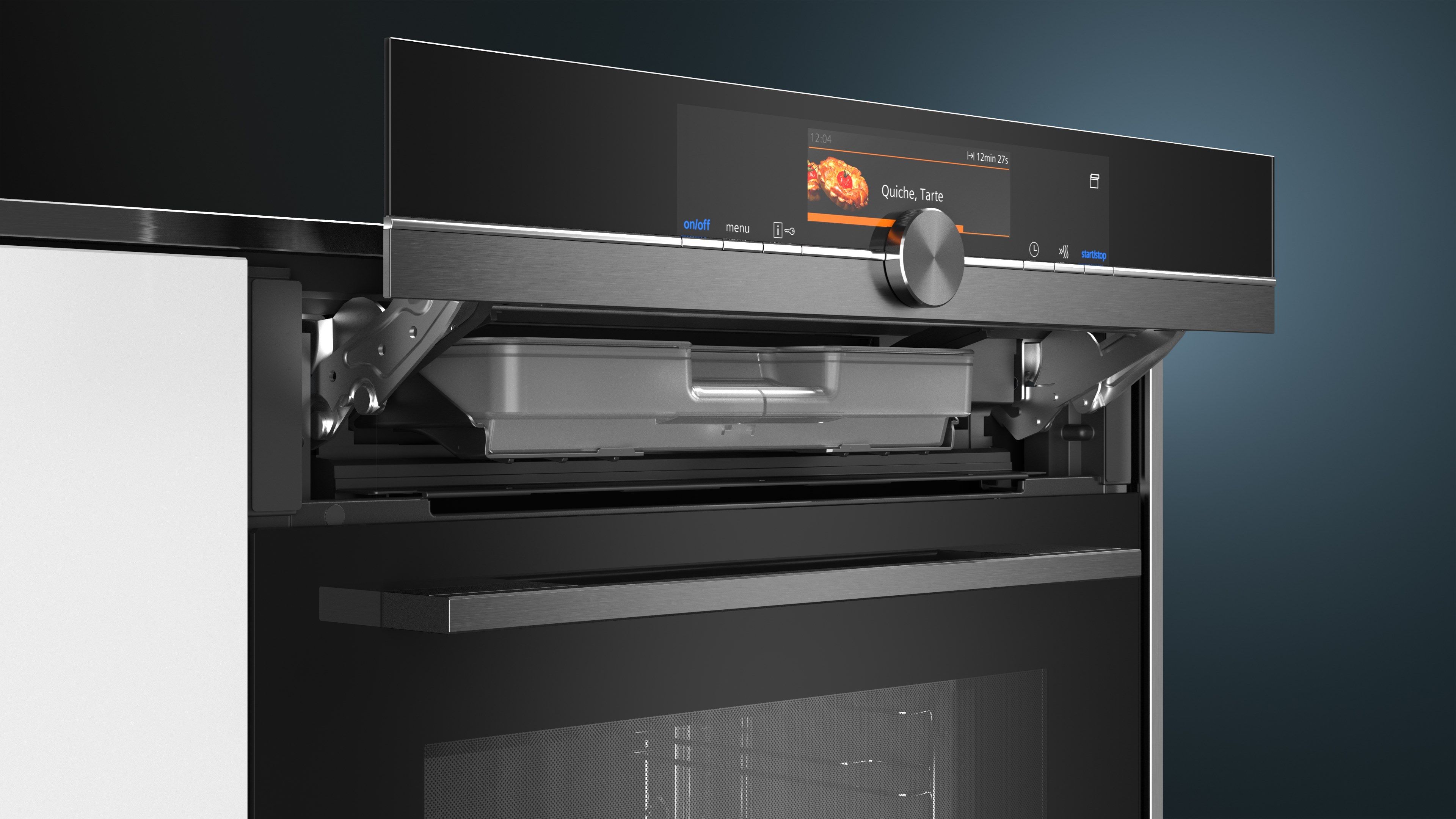 Встраиваемая комбинированная печь с сенсорным экраном Siemens studioLine iQ700 ARCH-00118570 - Вид №2