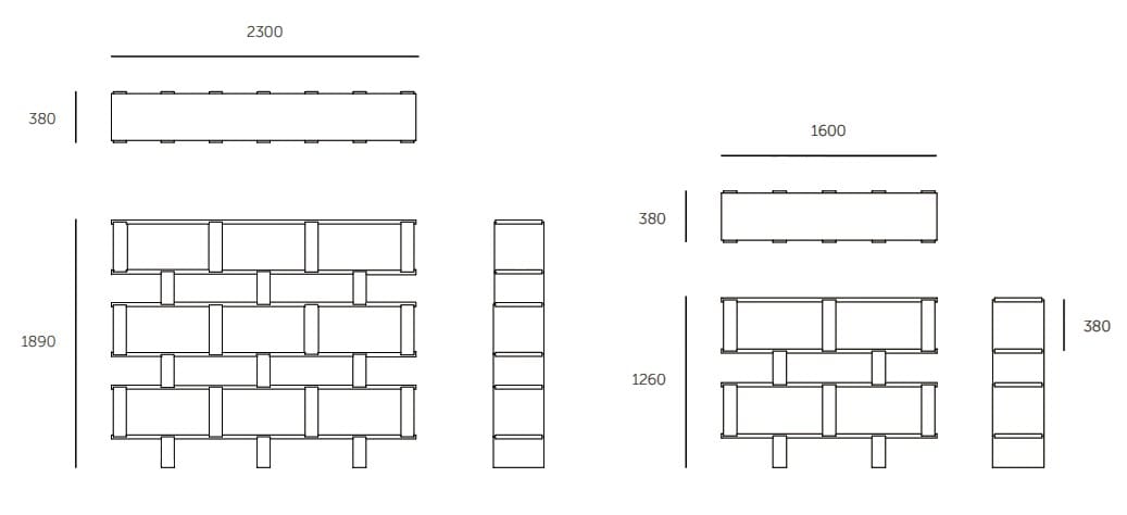Книжный шкаф в Cimento® ACCADEMIA ARCH-00046512 - Вид №15