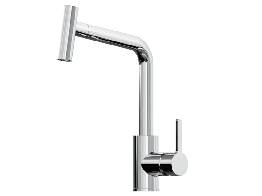 Однорычажный кухонный смеситель с поворотным изливом GATTONI Modern ARCH-00063690