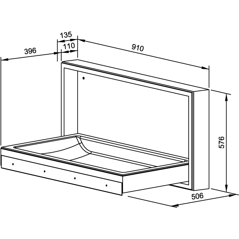 728885 Устройство смены подгузников WP2015 WAGNER_EWAR A-LINE Wagner Ewar  - Вид №1