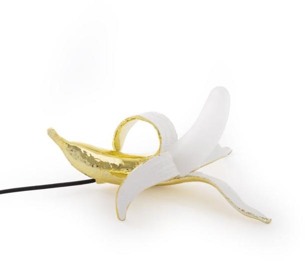 Seletti Настольная лампа из стекла и смолы Banana lamp sun-id-1403585 - Вид №1
