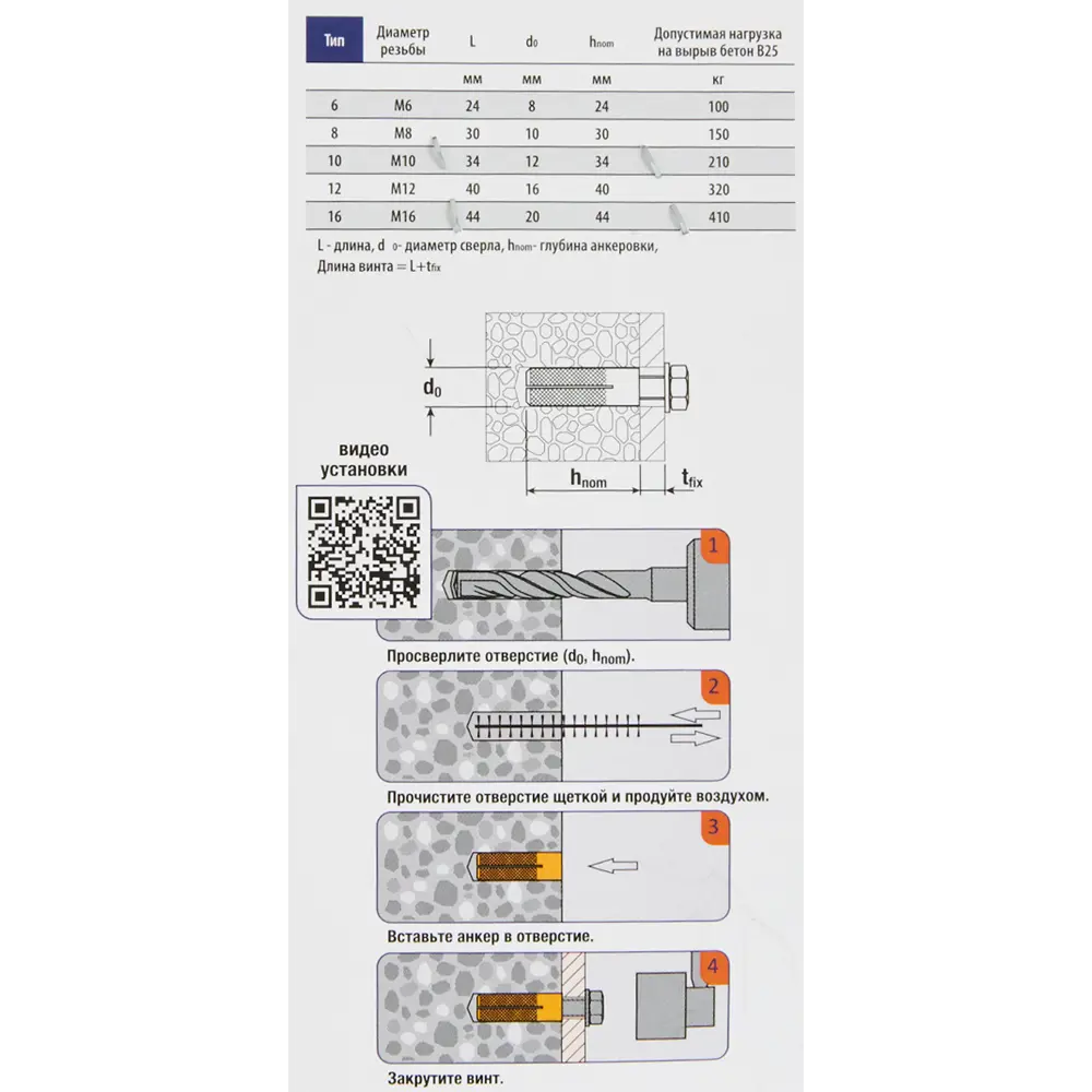 Латунный анкер SORMAT MSA 8 для надежного крепления в бетоне и камне 84257490 STLM-0047742 - Вид №4