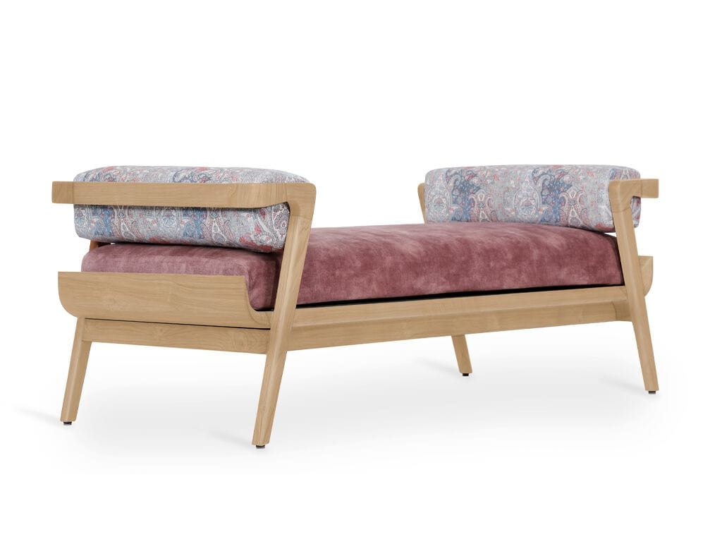 Спальная кровать из тикового дерева Alankaram YASSI ARCH-00119577 - Вид №12