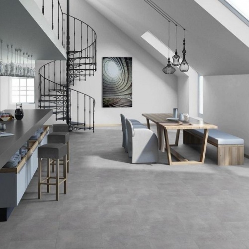 Виниловый ламинат Tarkett Blues Omaha Дизайнерский с брашью (Текстурированная) 457,2х457,2 мм 1000901250 - Вид №7