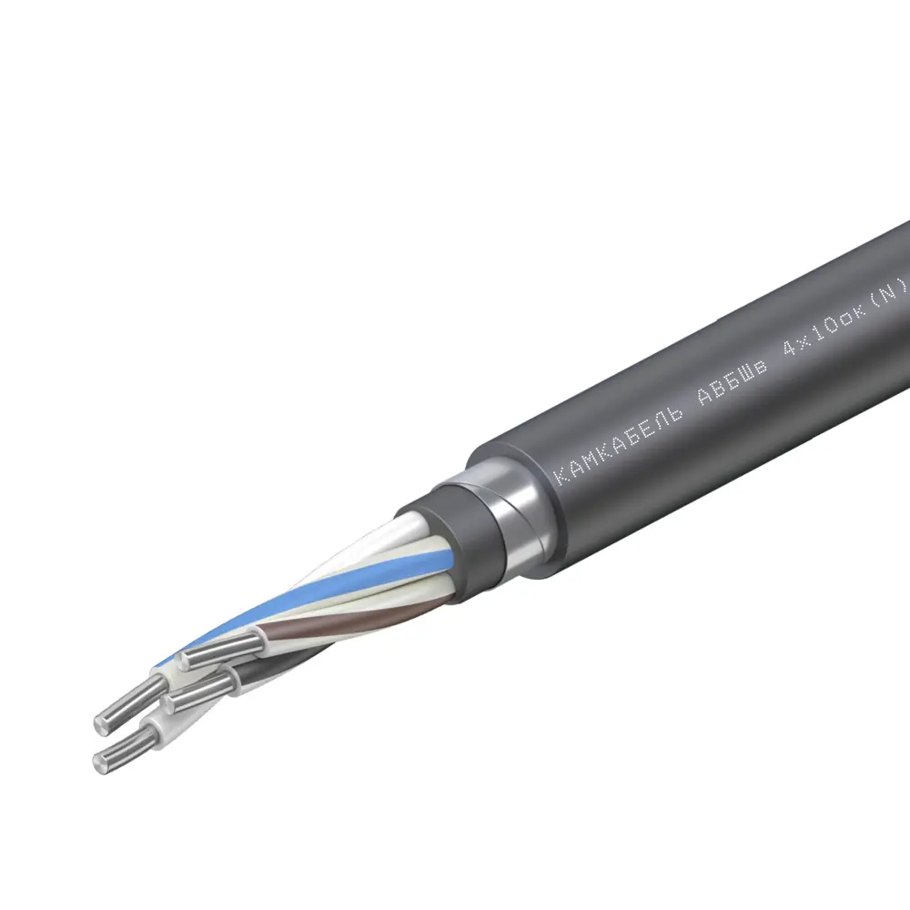 Кабель Камкабель АВБШВ 4x10 на отрез ГОСТ STLM-2113187 - Вид №1