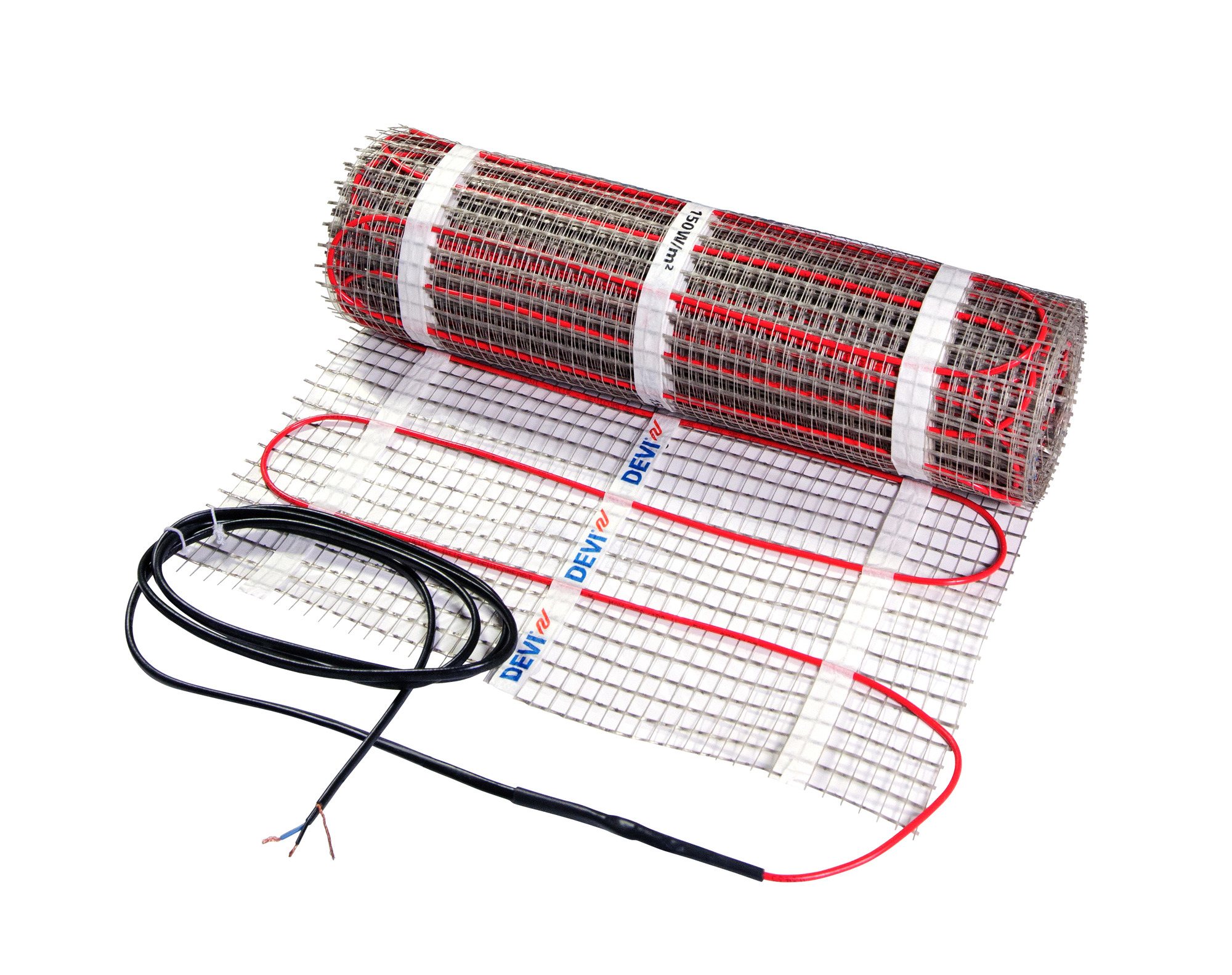 Danfoss DEVIcomfort™ 150T — двухжильные нагревательные маты для теплого пола под плитку DEVIcomfort 150T мат 1200Вт 230В 8м² 83030582  - Вид №1