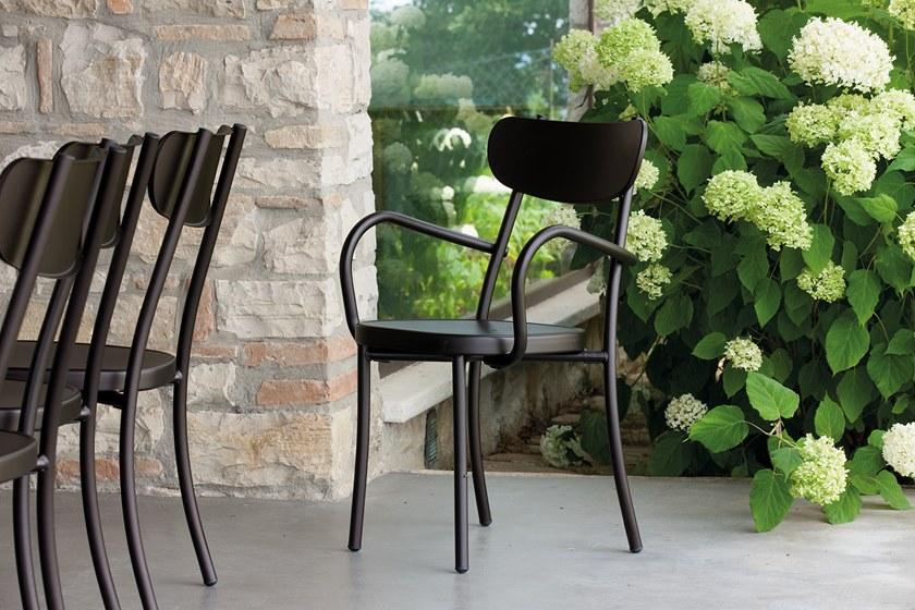 Vermobil Штабелируемый металлический садовый стул Miami Mi100 - Вид №12