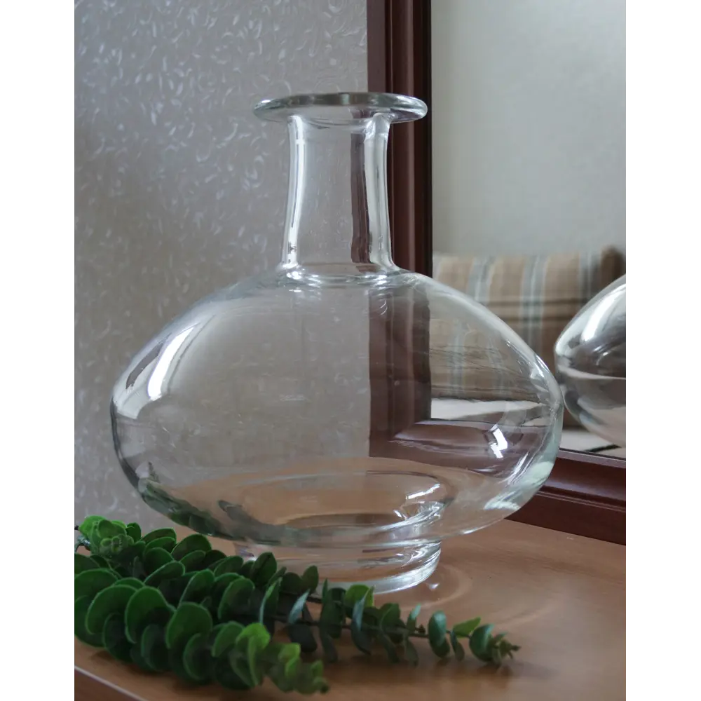 Ваза стекло цвет прозрачный 32 см EVIS STLM-2173665 - Вид №1