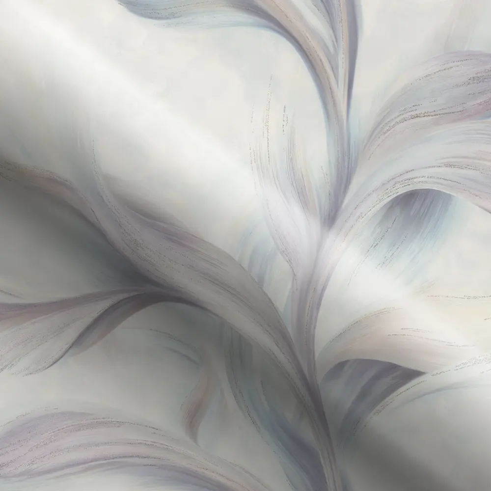 Флизелиновые обои Артекс Боттега серые с растительным рисунком 1.06 м 89409512 STLM-1576596 - Вид №2