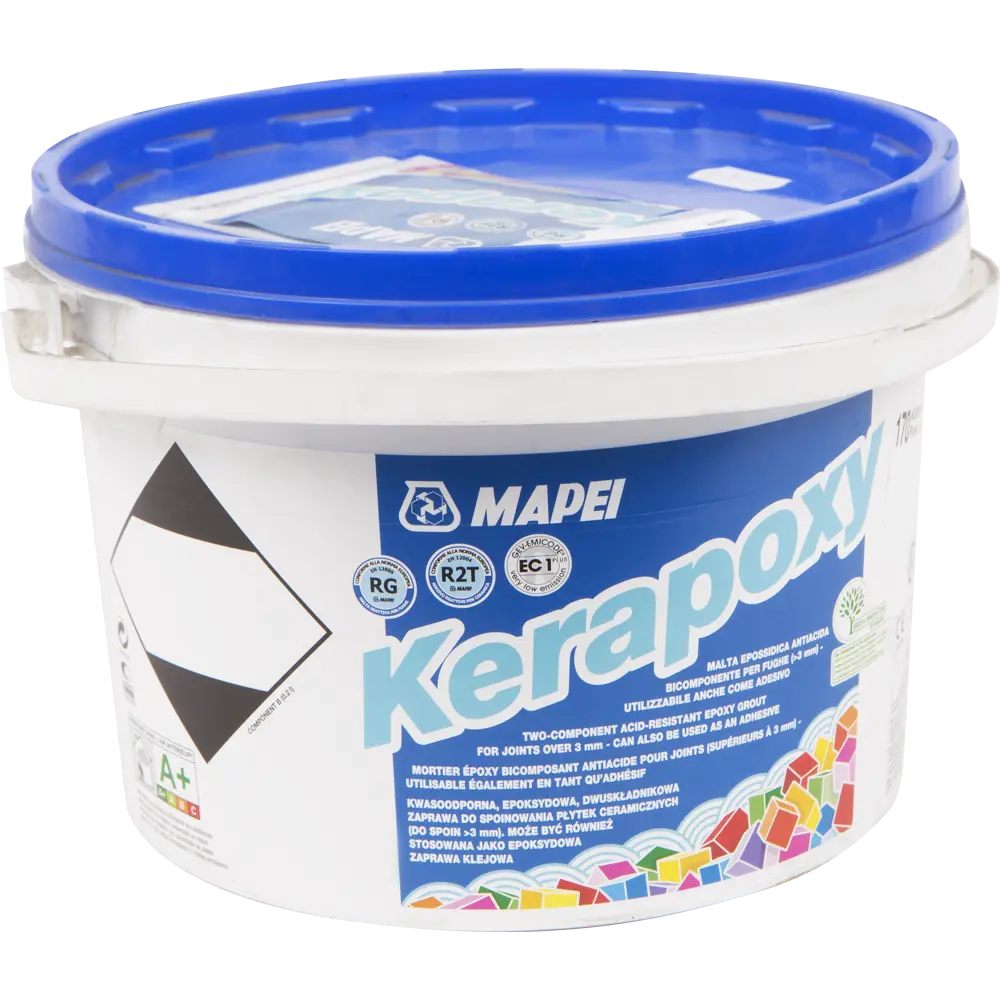Затирка эпоксидная Mapei Kerapoxy 170 цвет голубой Крокус 2 кг 82101781 STLM-2094290 Без серии