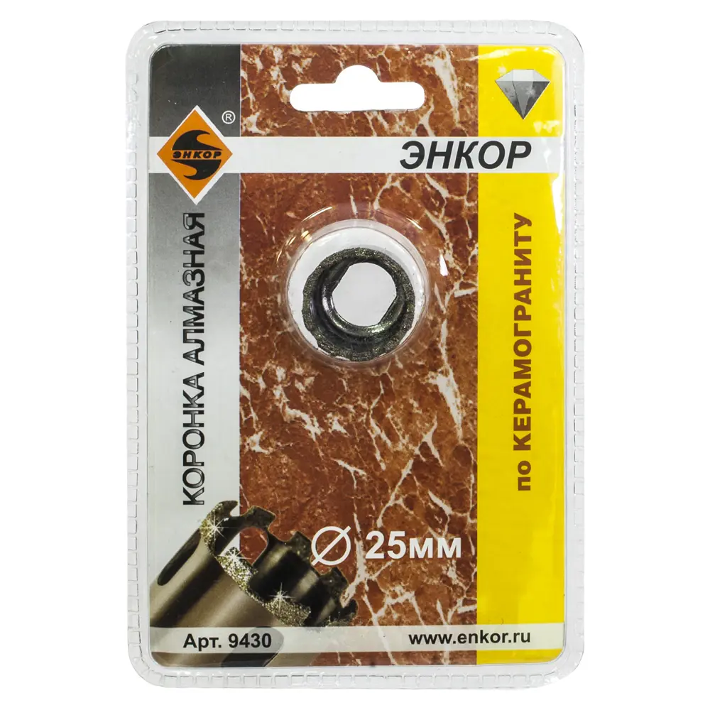 Коронка алмазная по керамике/граниту Энкор, D25 мм 13934080 STLM-2042200 Santreyd  - Вид №2