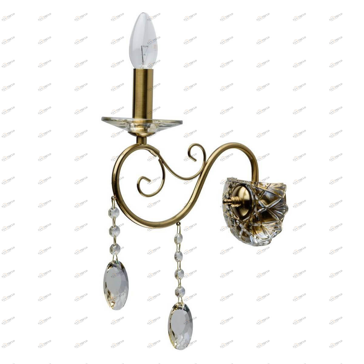 Бра металлическое бронза "Селена" 482026501 MW-LIGHT СВЕЧА 00-3929859 Бронза 