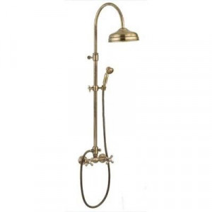 1200281BC Душевая колонна 1200281, цвет белый-хром