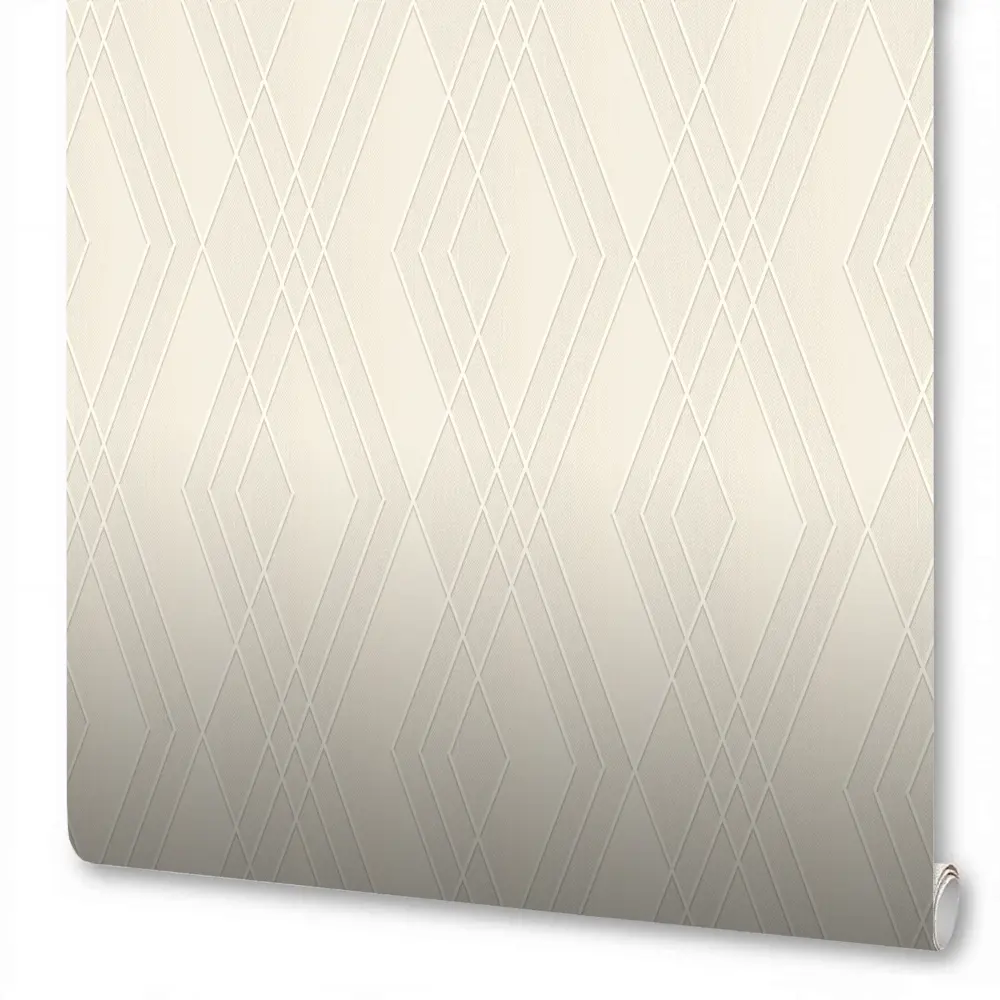 WALLSECRET Enigma - Флизелиновые обои молочного оттенка для элегантного интерьера 89346550 STLM-0815906