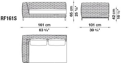 B&B Italia Outdoor Диван Ray outdoor sun-id-1493246 - Вид №5