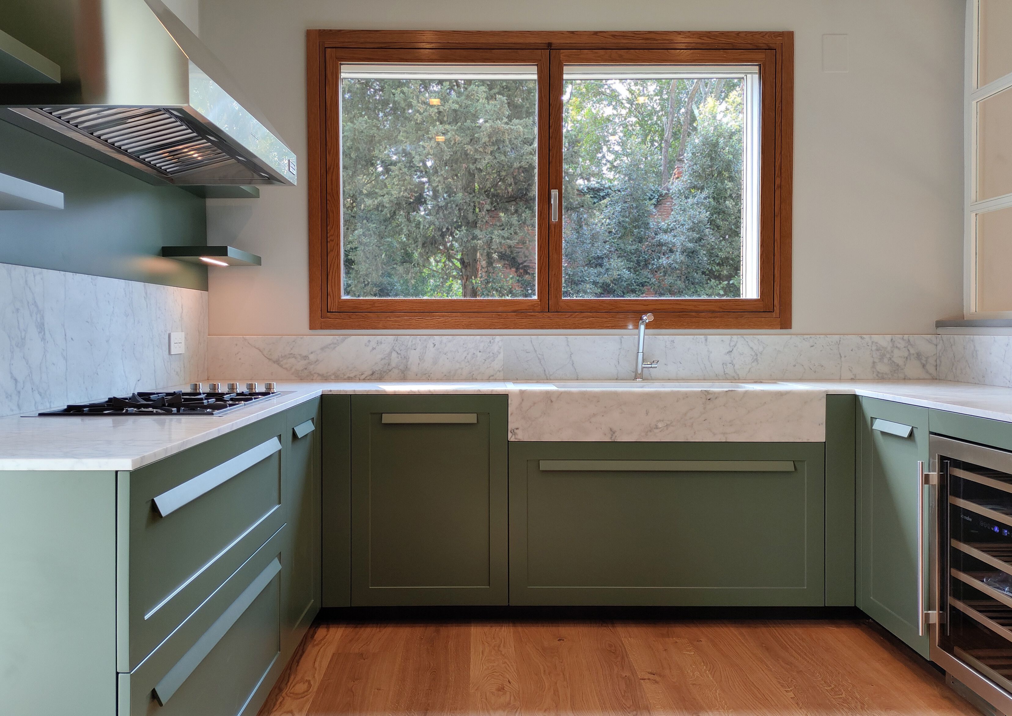 Ламинированное деревянное окно PB Finestre FLAT TUTTO LEGNO ARCH-00135576 - Вид №1