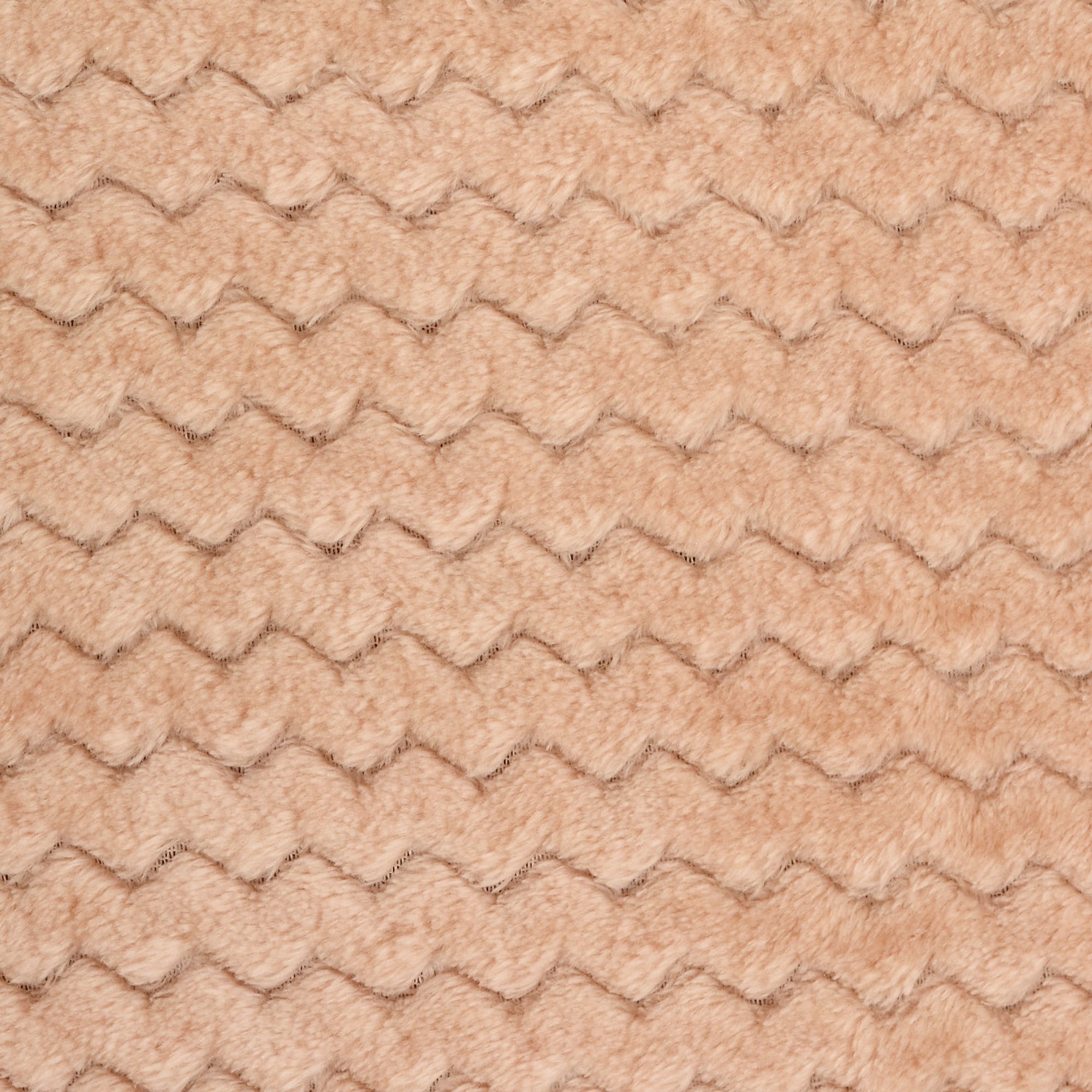 82391613 Плед «Велсофт», 150x200 см, полиэстер, цвет коричневый Santreyd  - Вид №1