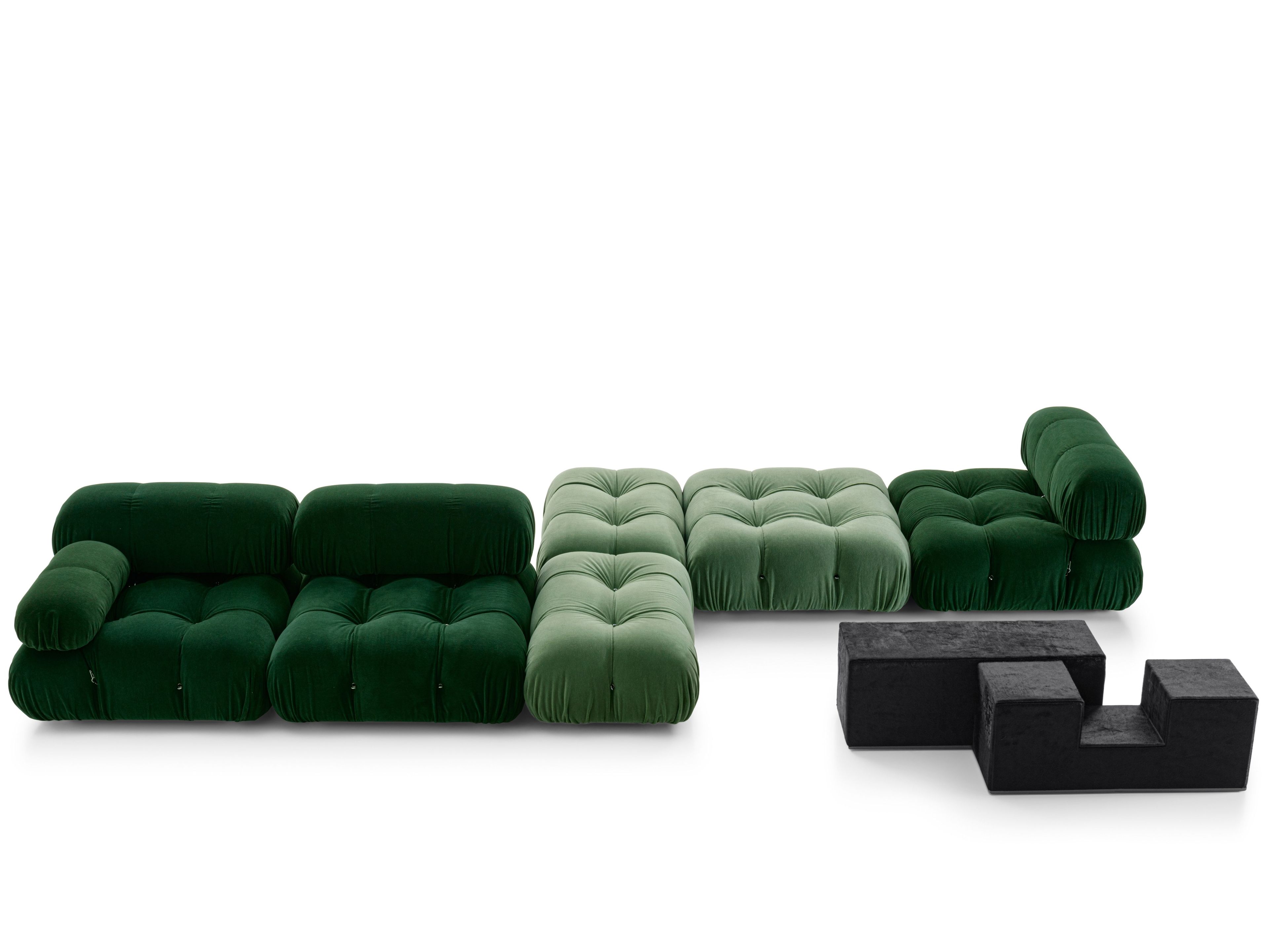 Модульный тканевый диван capitonné B&B Italia Хамелеонда ARCH-00030740 - Вид №3