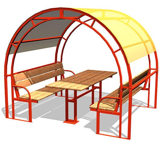 SINTI01.01.01-MB.MD СИНТИ 01, беседка парковая LAB.Space 
