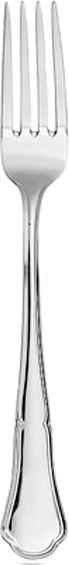 10524325 Schiavon Вилка сервировочная 24см "Барочино" (посеребрение) Посеребрение 