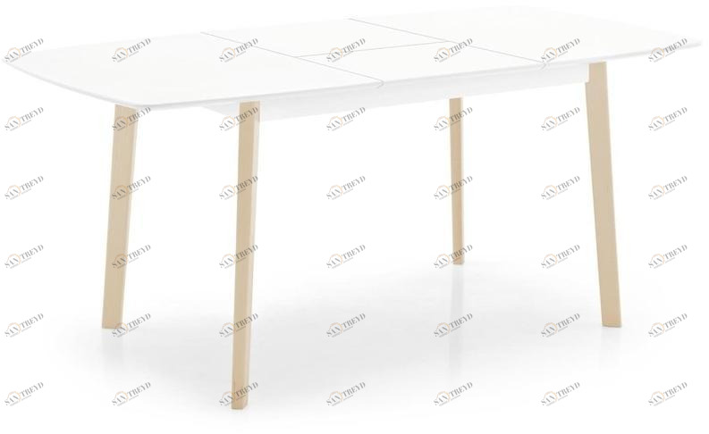 Calligaris Раздвижной кухонный стол из дерева Cream Cs/4063-r