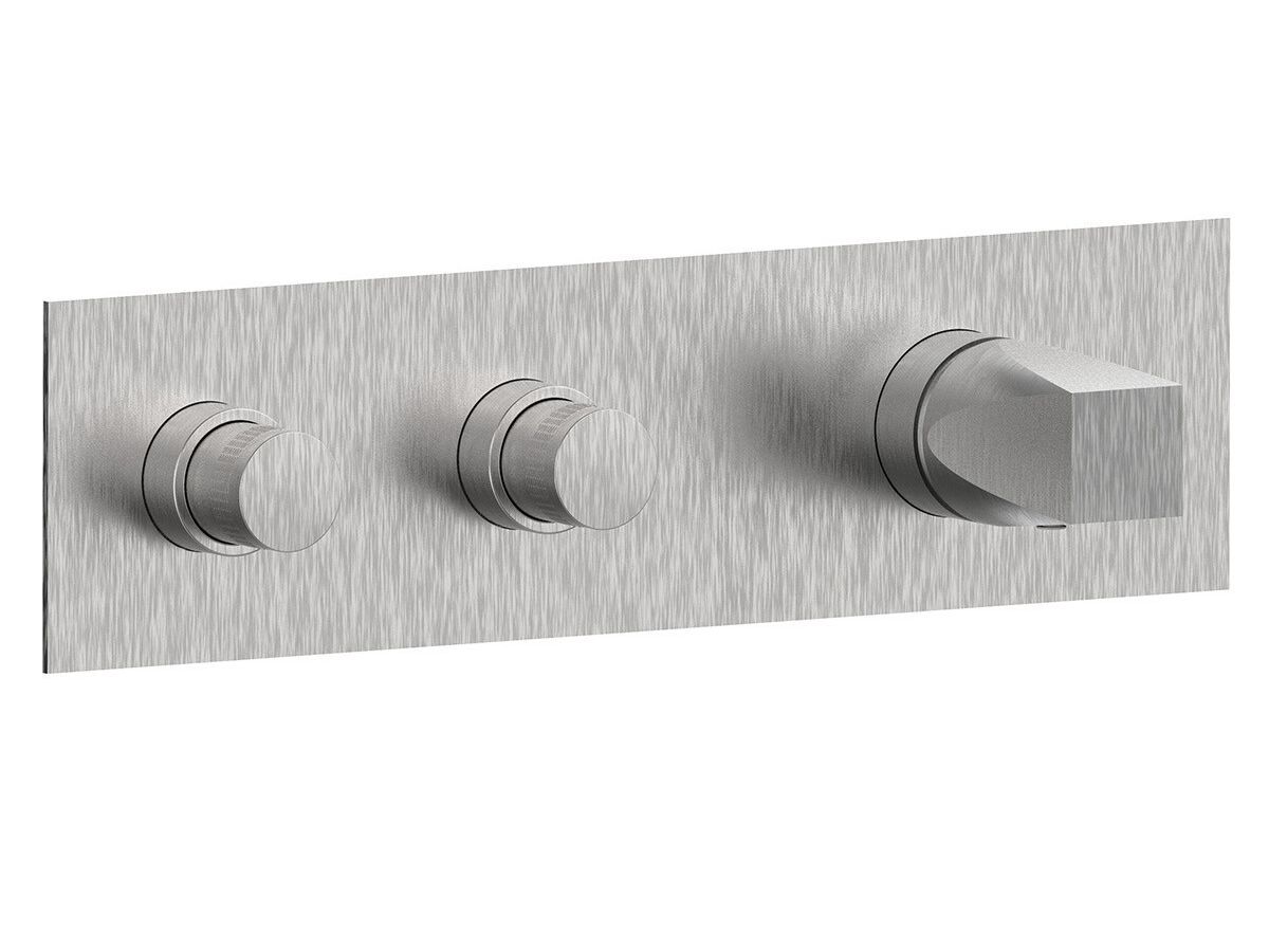 Смеситель для душа из нержавеющей стали с 3 отверстиями Rubinetterie Frattini Aline ARCH-00137118 - Вид №1