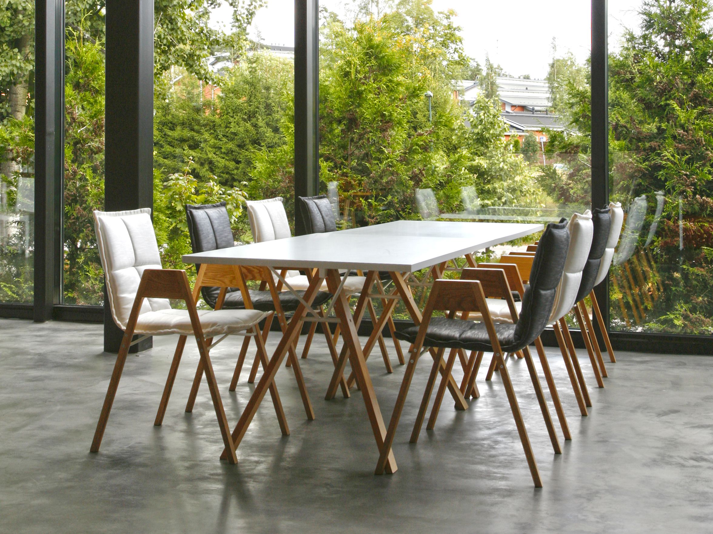 Штабелируемый стул с подлокотниками Inno Лаборатория ARCH-00043289 - Вид №5