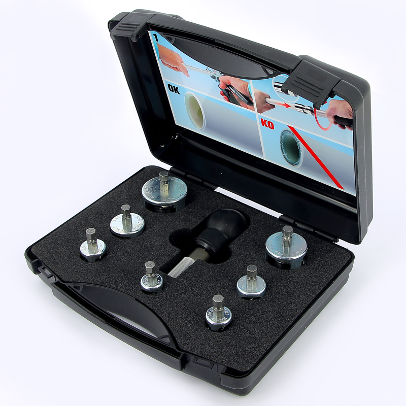 Набор калибраторов с ручкой KS-K и насадками RIDGID 16-40мм HENCO KSMSET2 - Вид №2