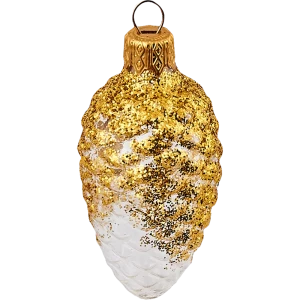 82856293 Ёлочное украшение «Шишка в снегу» STLM-1513657