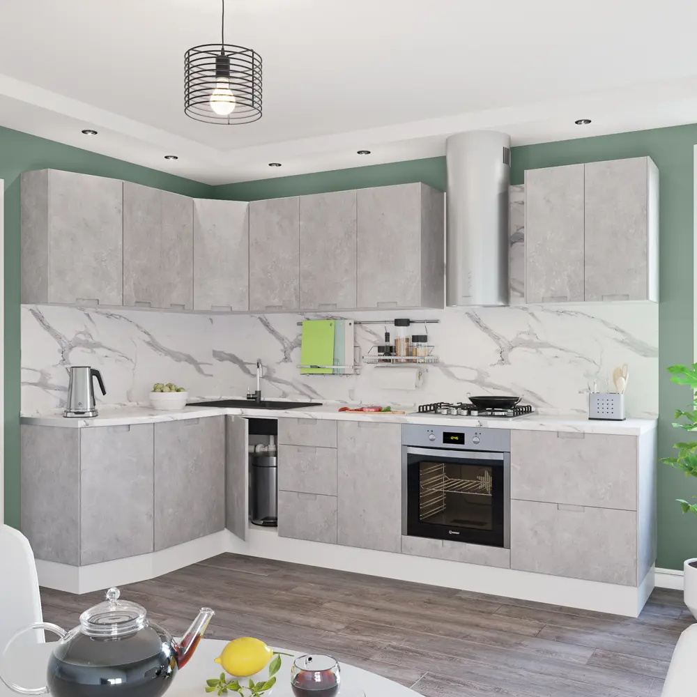 Дверь для шкафа Delinia «Берлин» 33x92 см, МДФ, цвет серый STLM-2052631 - Вид №15