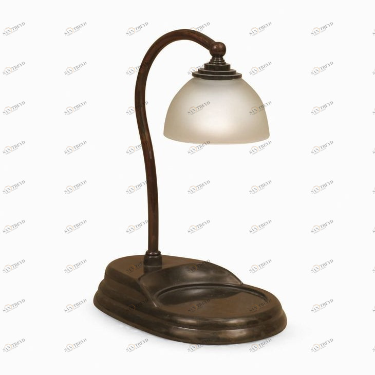 Электрическая лампа для ароматизации "Аврора" бронза CANDLE WARMERS  268148 Белый;бронза 