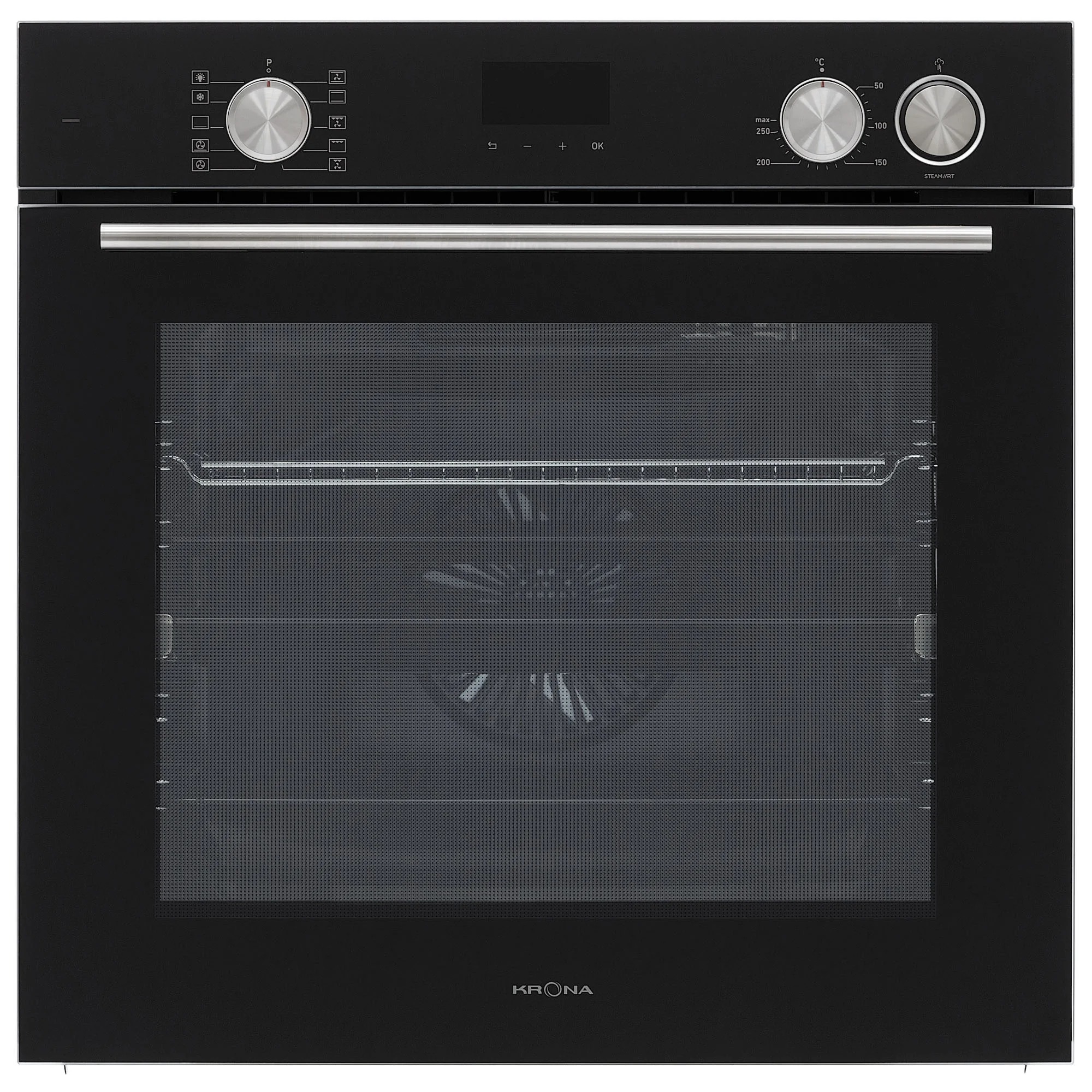 9014949 Электрический духовой шкаф KRONA NEBULA steam 60 BL черный KRONA1 STDN-0086297