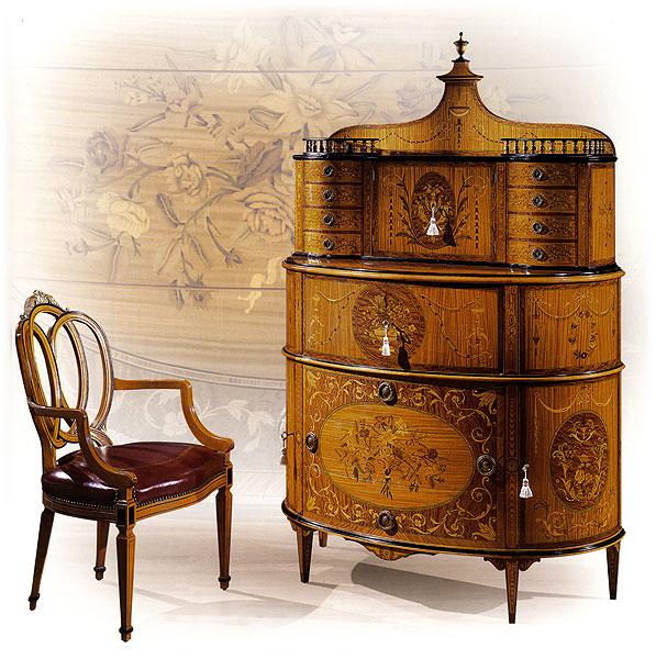 Секретер  EZIO BELLOTTI 5765 Platinum