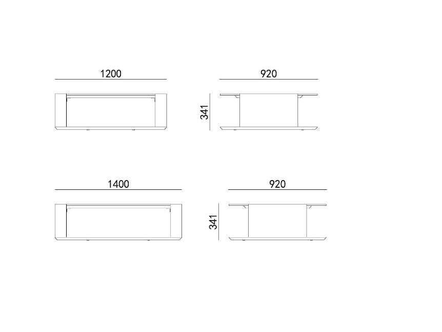 Овальный журнальный столик с отсеком для хранения HC28 maison Ratio ARCH-00134862 - Вид №2