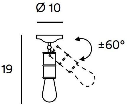 Gibas Регулируемый потолочный светильник Nio 188/91 - Вид №4