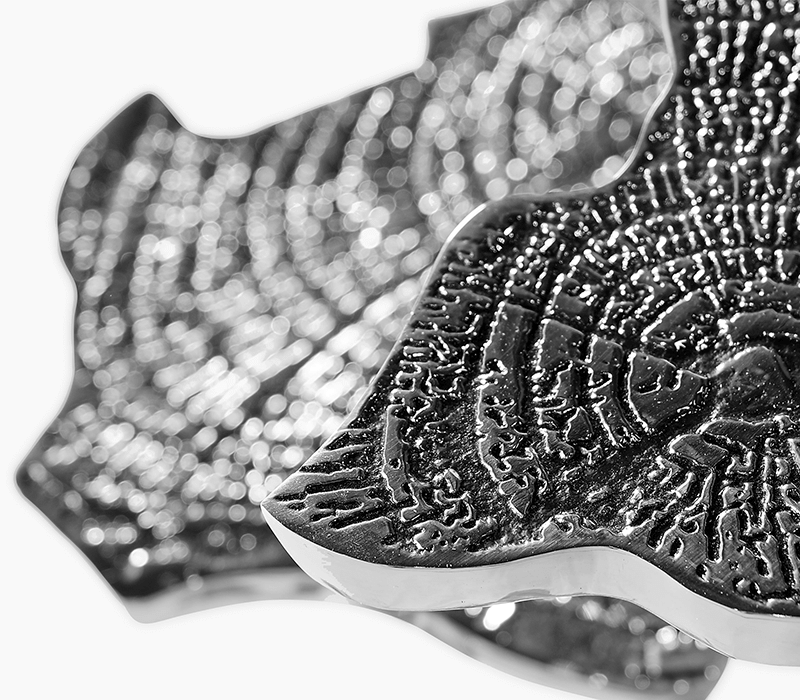 0-286 Серебряный приставной столик Моне Boca Do Lobo  - Вид №4