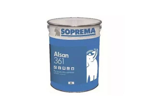 Однокомпонентная гидроизоляционная смола на основе битума и растворителя Soprema Alsan ARCH-00145569 - Вид №1