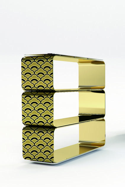 altreforme Модульный модульный открытый книжный шкаф из алюминия District sun-id-1353904 - Вид №1