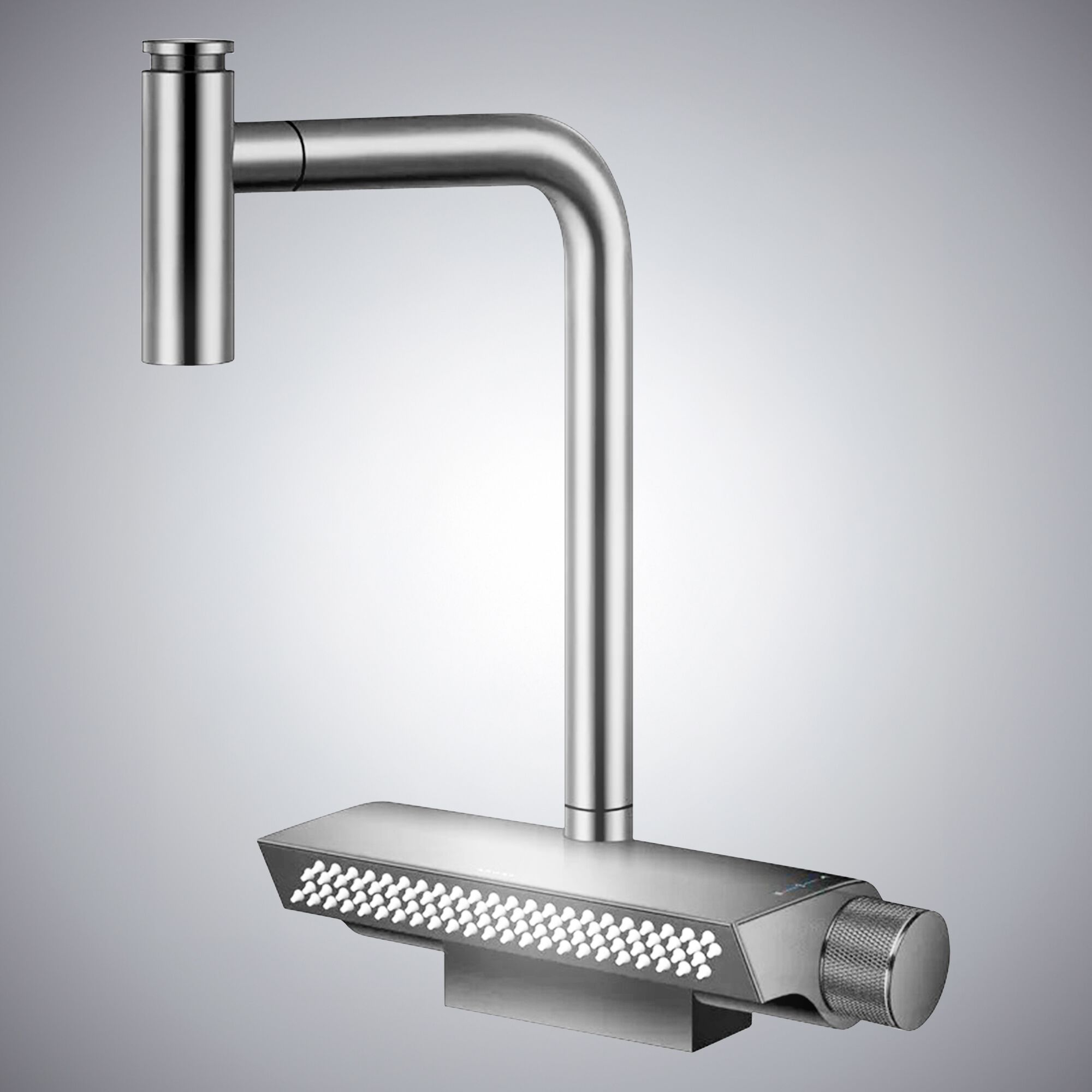 Однорычажный смеситель для кухни с выдвижным ручным душем Fontana Showers LORO ARCH-00058789 - Вид №2